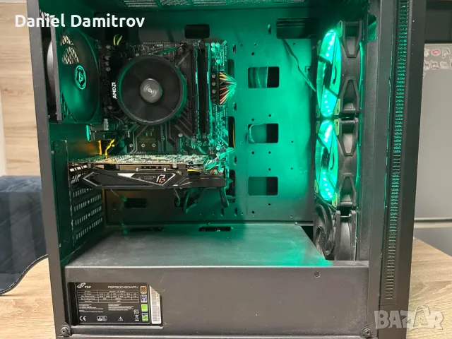 Геймърски компютър Ryzen,RX 580 8GB,16GB RAM,256GB SSD,1TB HDD, снимка 5 - Геймърски - 48272040
