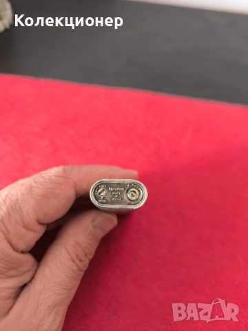 Посребрена запалка Maruman IC-503, снимка 4 - Запалки - 53409045