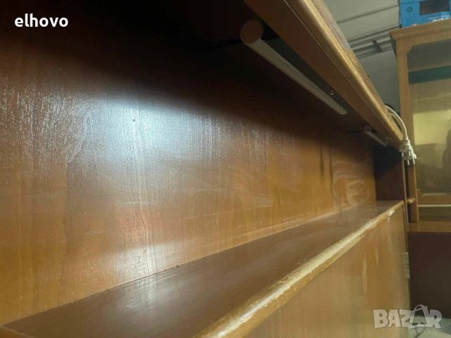 Ретро гръб на спалня от масивно дърво с две шкафчета, снимка 5 - Спални и легла - 42077402