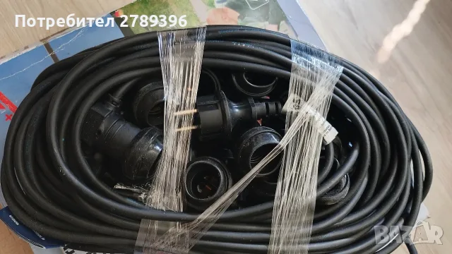 комплект цветни парти лампи 25 м. , снимка 4 - Външни лампи - 56097588