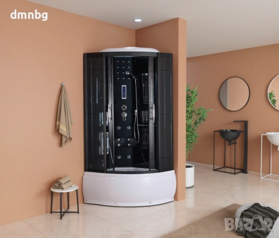 Хидромасажна душ кабина DMN Сиена , 120x120x215 см, снимка 4 - Душ кабини и вани - 50574678