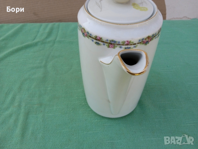 Стар порцеланов чайник, снимка 3 - Аксесоари за кухня - 36242717