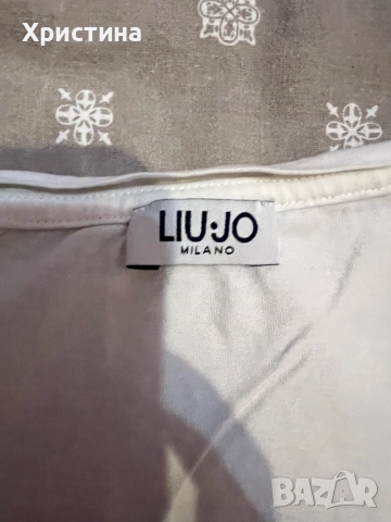 Блуза с къс ръкав Liu jo, снимка 2 - Блузи с дълъг ръкав и пуловери - 51871364