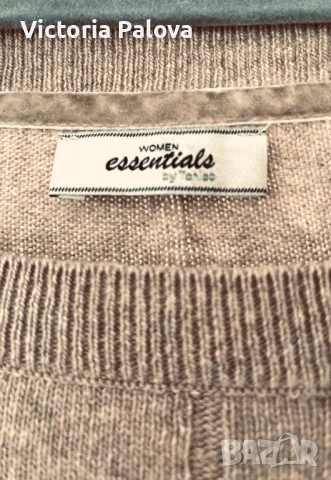 Луксозна зимна рокля органик памук 70% и кашмир 30%, снимка 3 - Рокли - 52651557