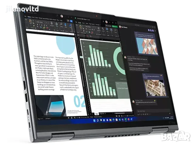 Лаптоп Lenovo X1 YOGA 7TH I7-1270P 32GB 512GB SSD NVME 2 в 1 ТЪЧСКРИЙН с до 24 МЕСЕЦА ГАРАНЦИЯ, снимка 4 - Лаптопи за работа - 55078389