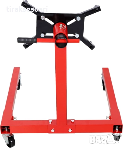 Стойка за двигатели STAHLMAYER – 570 кг, подсилена конструкция , снимка 4 - Аксесоари и консумативи - 52451957