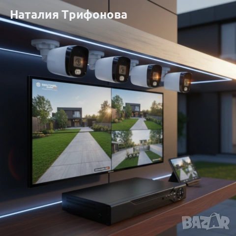 Професионален комплект за сигурност с 4 камери IP67 YL-806B, снимка 2 - Камери - 53401080