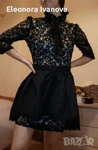 Официална дантелена рокля, снимка 3 - Рокли - 49468130