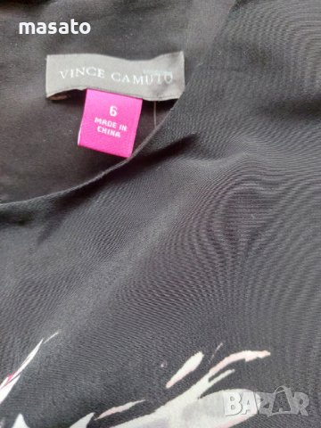 VINCE CAMUTO - черна рокля, снимка 4 - Рокли - 42203859
