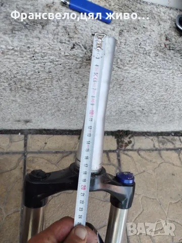 Работеща вилка за велосипед колело rock shox sektor , снимка 7 - Части за велосипеди - 55891745