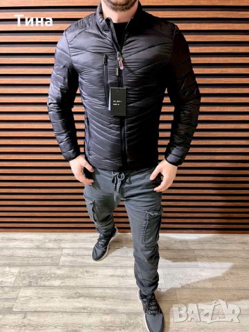 Спортно черно яке