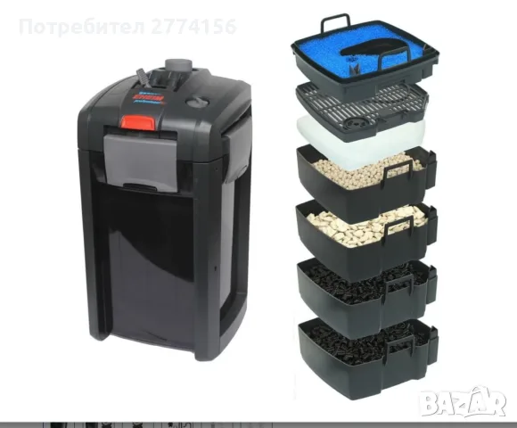 EHEIM Professional 4+ 600 – външен филтър за аквариум, снимка 2 - Оборудване за аквариуми - 55792296