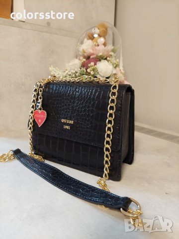 Черна чанта Guess кодSG334, снимка 4 - Чанти - 39852660