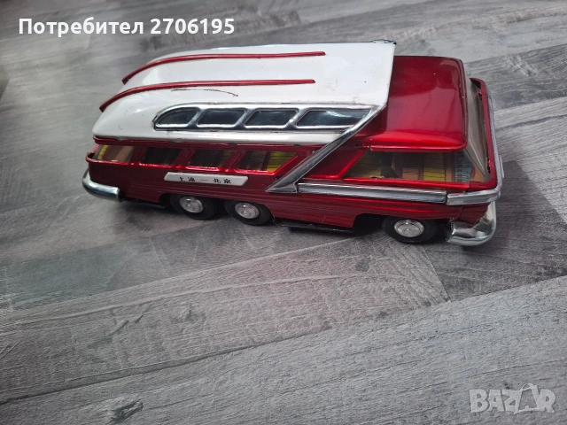 Винтидж метален автобус , снимка 2 - Колекции - 53681540