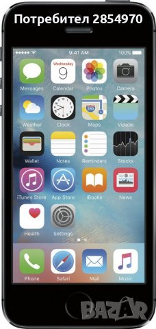 Apple IPhone 5S 16GB Space Gray 4G LTE WIFI GPS, снимка 1