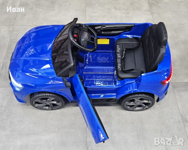 ПРОМОЦИЯ ДО 31.01!НОВО!Акумулаторен джип Audi SQ8 BLUE с 12V батерия,EVA гуми, снимка 10 - Електрически играчки - 51361757