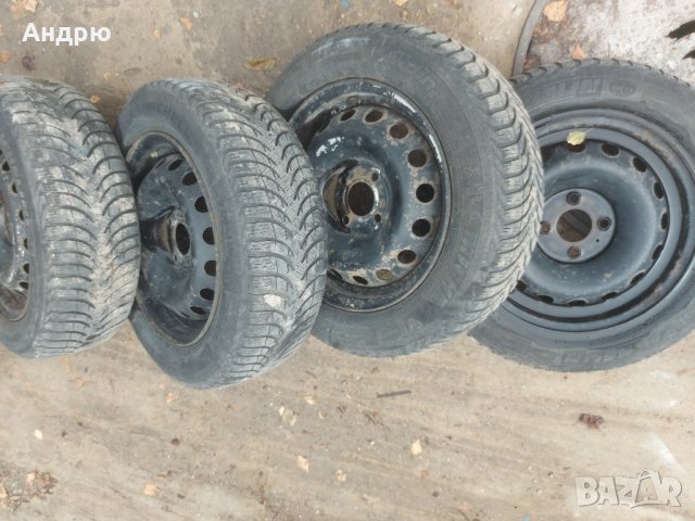 4 бр. джанти 14 с гуми , снимка 1 - Гуми и джанти - 41812543