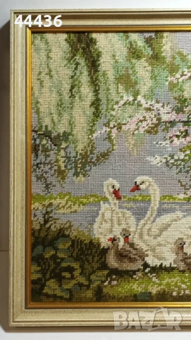 Гоблен в рамка 45 х 45 см, снимка 2 - Гоблени - 50489098