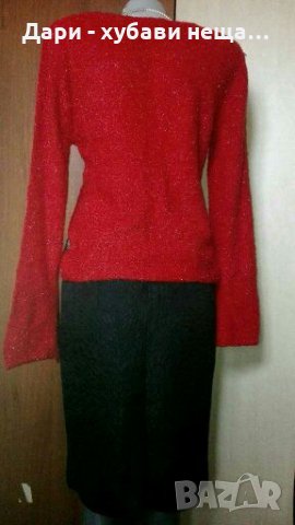 Блуза/жилетка от плетиво🍀❤ S,M❤🍀арт.4061, снимка 3 - Блузи с дълъг ръкав и пуловери - 35892281