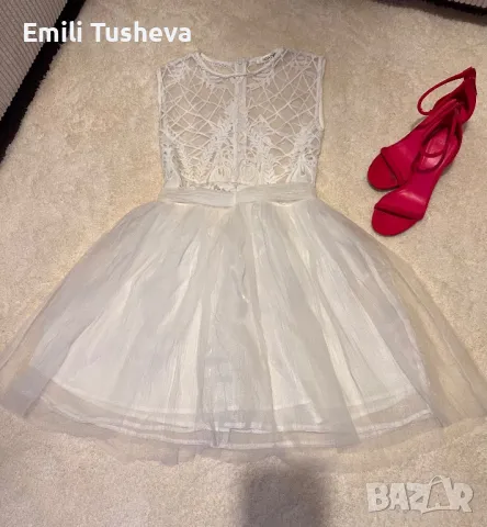 Къса бяла рокля за всеки случай, снимка 7 - Рокли - 48256589