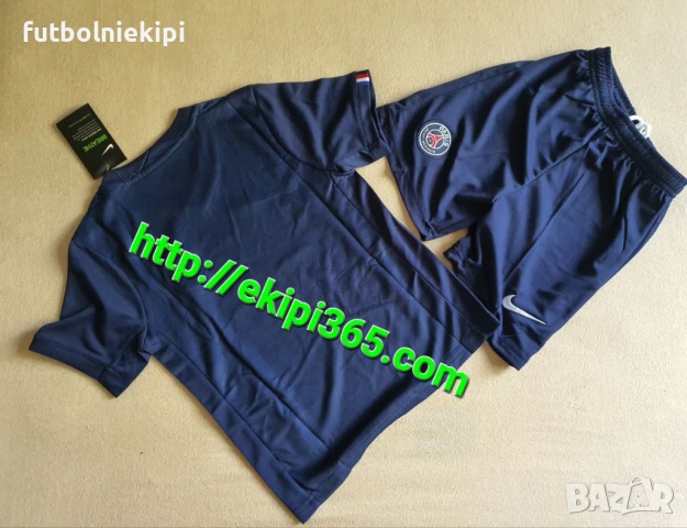 PSG титулярен детски футболен екип 2025/26, снимка 2 - Детски комплекти - 51129126