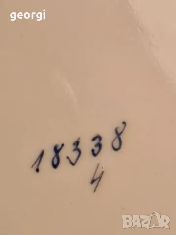 старо чешко порцеланово елипсовидно плато 22/6, снимка 9 - Аксесоари за кухня - 49251850