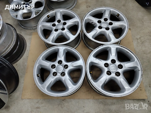 4бр.Алуминиеви джанти 16ки за TOYOTA 5x114.3 7j et45 ORIGINAL, снимка 2 - Гуми и джанти - 53853268