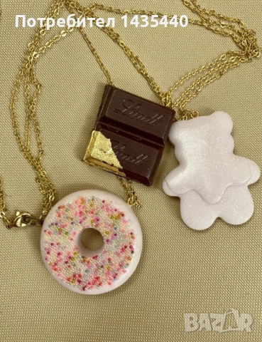 Колие Bibi Kopoeva Jewelry, снимка 3 - Колиета, медальони, синджири - 52229754