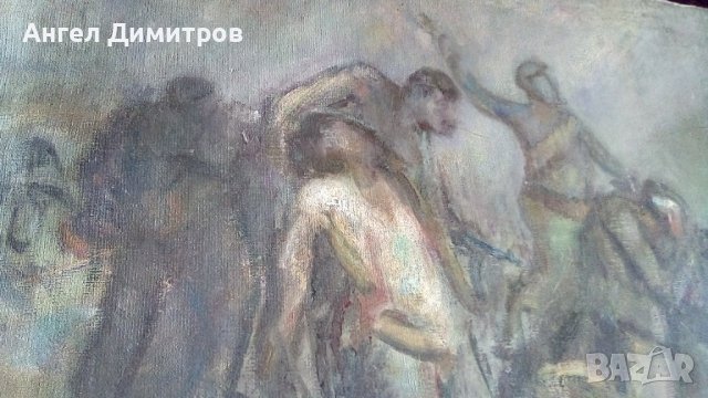 Илия Петров маслена картина платно , снимка 5 - Картини - 41849321