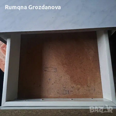 Шкаф на колелца дървен с 4 броя чекмеджета , снимка 3 - Шкафове - 47790482