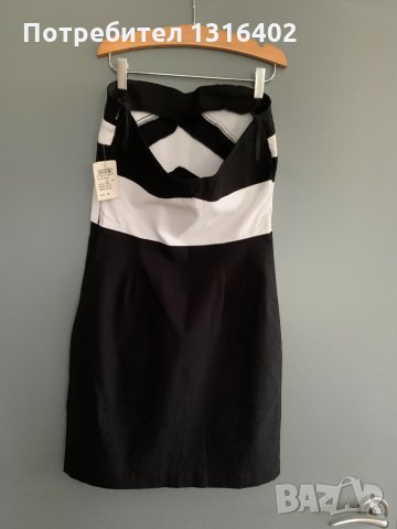 Къса рокля нова с етикет р-р S, снимка 4 - Рокли - 34501905