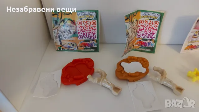 Двойни серии и единични играчки от Киндер, Kinder, снимка 13 - Колекции - 49699354