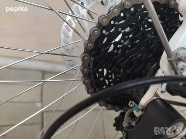 Продавам колела внос от Германия градски алуминиев велосипед SAVENO EXETER 28 цола хидравлика диск, снимка 14 - Велосипеди - 47945569