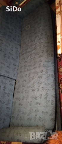 Голям диван канапе 190см+подарък бежов китеник с малък косъм, снимка 2 - Дивани и мека мебел - 11322825