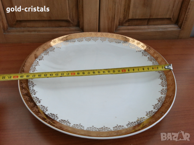 Стар порцелан Чехословакия сервиз за хранене , снимка 4 - Антикварни и старинни предмети - 36166730