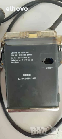 Миньорска лампа, челник HLE 7 L Ex, снимка 3 - Други ценни предмети - 51215703