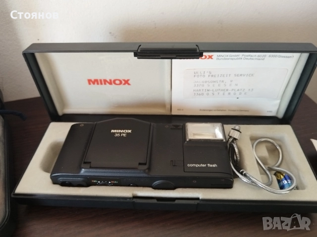 Камери Minox MX, Minox 35PE Germany , снимка 5 - Фотоапарати - 48175283