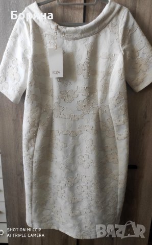 Нова италианска бутикова рокля Poza размер L/XL, снимка 5 - Рокли - 41737012