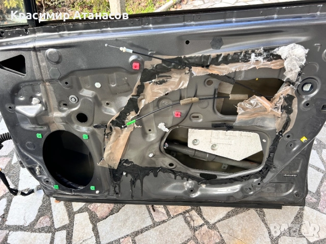 Врата предна дясна за Тойота Авенсис T27. Седан. Комби. 2009-2015г, снимка 6 - Части - 52252072