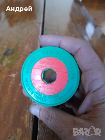 Старо риболовно влакно Tortue #2, снимка 2 - Такъми - 50919417