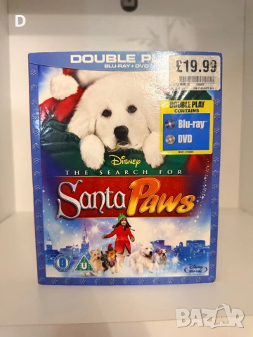 The Search for Santa Paws (Disney) Blu Ray + DVD
