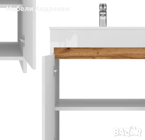 Шкаф за подмивка Vicco 5441, снимка 4 - Шкафове - 53765112