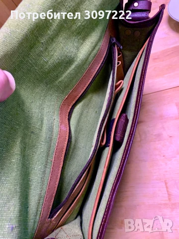 Луксозна кожена чанта за лаптоп, също така доста елегантна дамска чанта портфолио, снимка 5 - Чанти - 50532448