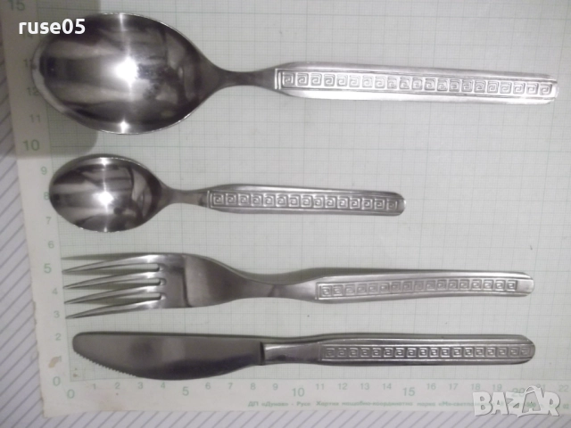 Лот от 24 бр. прибора за хранене съветски нови