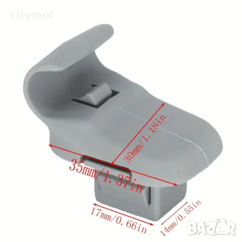 2 бр. копка държач щипка за сенник на Mazda 3, 5, 6, CX-7, CX-9 и RX-8, снимка 3 - Аксесоари и консумативи - 48683513