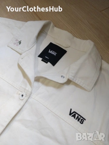 Vans S size Дамско преходно яке Book It Micro Ditsy Floral, снимка 5 - Якета - 53142323