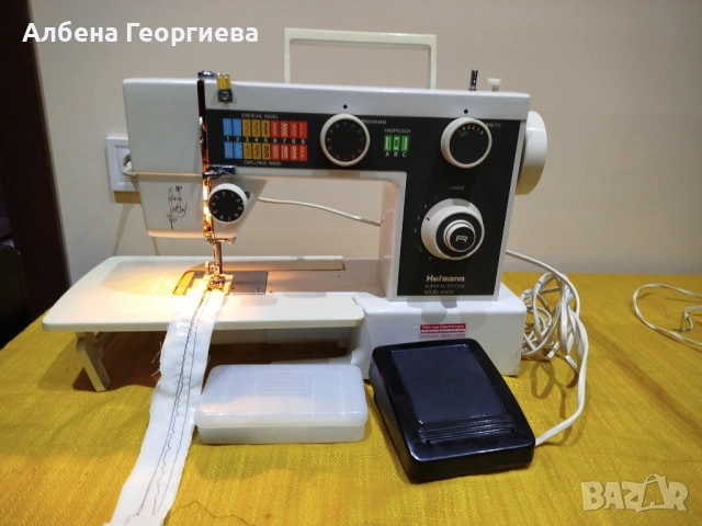 Метална шевна машина HOFMAN SUPER NUTZSTICH 6936