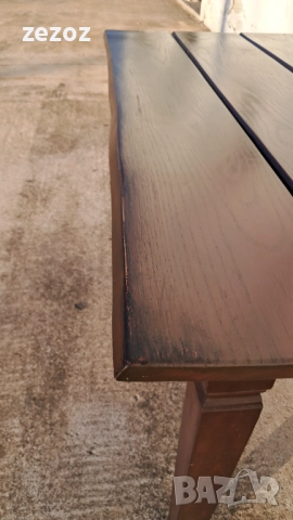 Трапезна маса масив №47, снимка 6 - Маси - 52810259