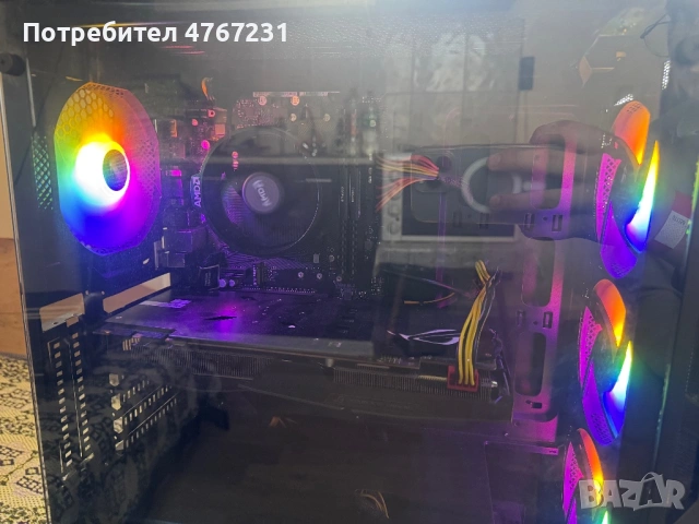 Gaming PC – Ryzen 5 3600 / GTX 1070 / 16GB RAM / 480GB S, снимка 2 - Геймърски - 53854662