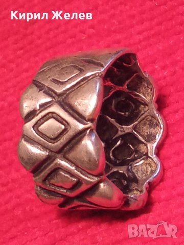 ОРНАМЕНТИРАН СРЕБЪРЕН МОДЕН АРТ ПРЪСТЕН SEZGIN СРЕБРО 925 МАРКОВ СЕЗГИН 32593, снимка 14 - Пръстени - 38381594